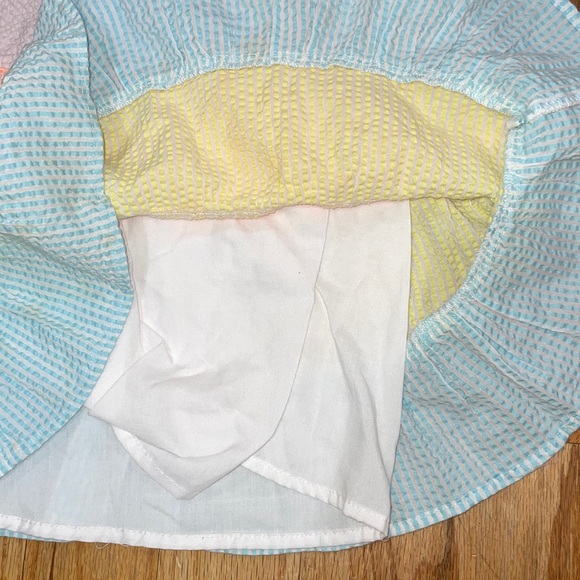 Colorful Striped Kids Dress 5 - Picture 3 of 7